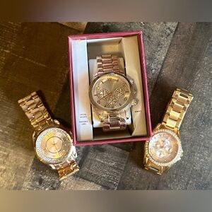 Trio of Rose Gold Watches